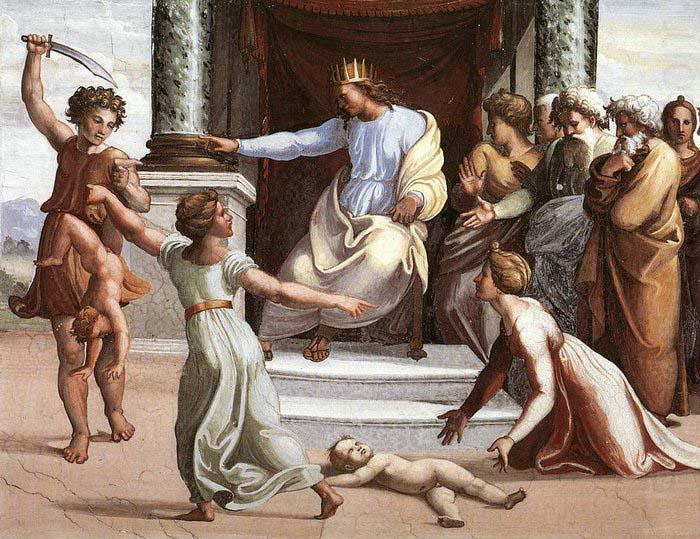 RAFFAELLO Sanzio The Judgment of Solomon china oil painting image